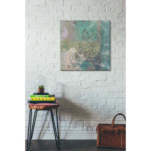 Image of 'Samadhi' by Elena Ray Canvas Wall Art,26 x 26