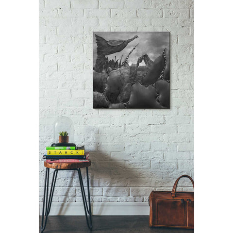 Image of 'Hovel' by Dariusz Klimczak, Canvas Wall Art,26 x 26