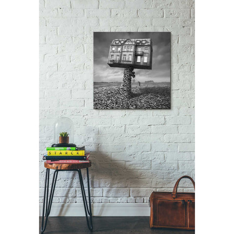 Image of 'Mad Architect' by Dariusz Klimczak, Canvas Wall Art,26 x 26