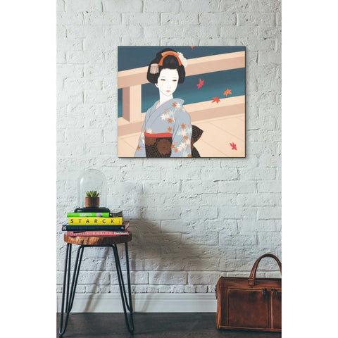 Image of 'Momiji' by Sai Tamiya, Canvas Wall Art,26 x 30