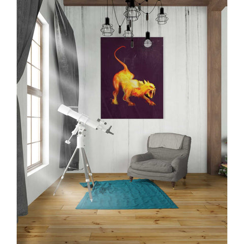 Image of 'Saber Tooth' by Michael StewArt, Canvas Wall Art,26 x 30
