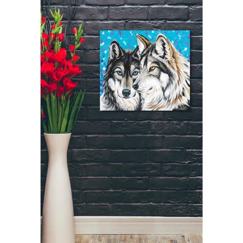 Image of 'Grey Wolf I' by Carolee Vitaletti Giclee Canvas Wall Art