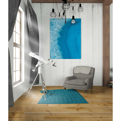 Image of 'Agate Geode' by Wild Apple Portfolio, Canvas Wall Art,26 x 30