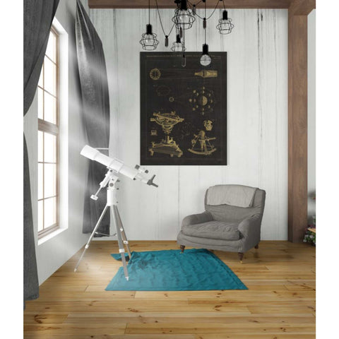 Image of 'Astronomical Chart II' by Wild Apple Portfolio, Canvas Wall Art,26 x 34