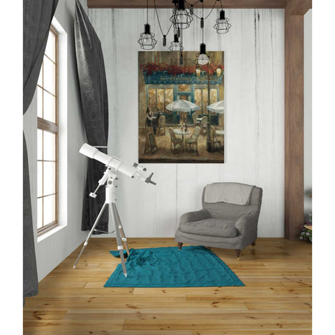 Image of 'Paris Cafe I Crop' by Danhui Nai, Canvas Wall Art,26 x 34