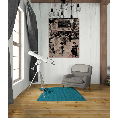 Image of 'DANCE WITH ME' by DB Waterman, Giclee Canvas Wall Art