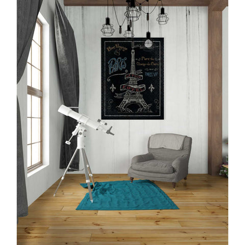 Image of 'Travel to Paris I' by Daphne Brissonet, Canvas Wall Art,26 x 34