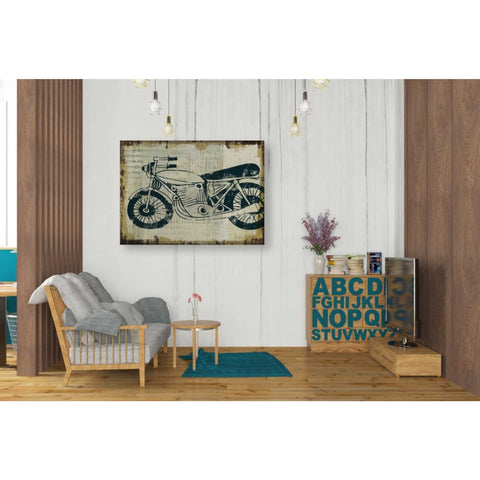 Image of 'American Pop Moto' by Michael Mullan, Canvas Wall Art,34 x 26