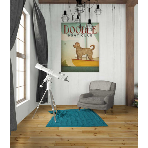 Image of 'Doodle Sail' by Ryan Fowler, Canvas Wall Art,26 x 34