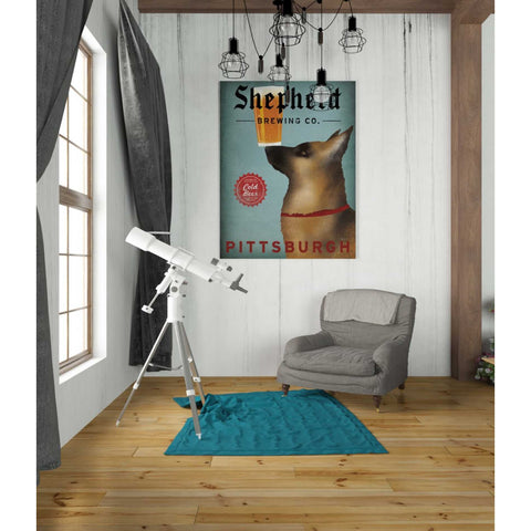 Image of 'Shepherd Brewing Co Pittsburgh' by Ryan Fowler, Canvas Wall Art,26 x 34