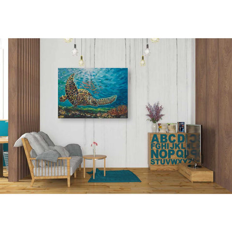 Image of 'Deep Sea Swimming I' by Carolee Vitaletti Giclee Canvas Wall Art