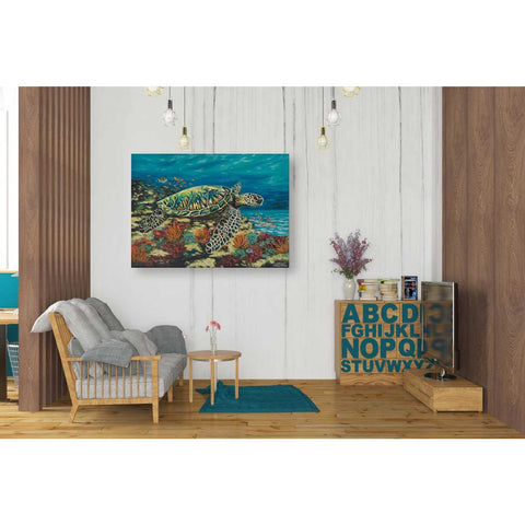 Image of 'Deep Sea Swimming II' by Carolee Vitaletti Giclee Canvas Wall Art