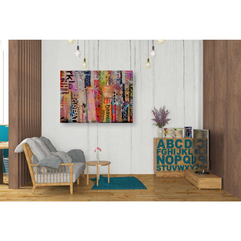 Image of 'Metro Mix 21 III' by Erin Ashley Canvas Wall Art,34 x 26