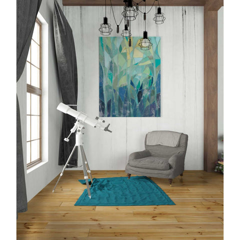Image of 'Stained Glass Forest I' by Grace Popp Canvas Wall Art,26 x 34