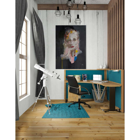 Image of 'Portrait 2' by Oscar Alvarez Pardo, Canvas Wall Art,26 x 34