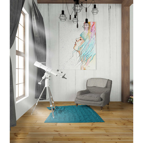 Image of 'Space Queen Rebirth' by Craig Snodgrass, Canvas Wall Art,26 x 34