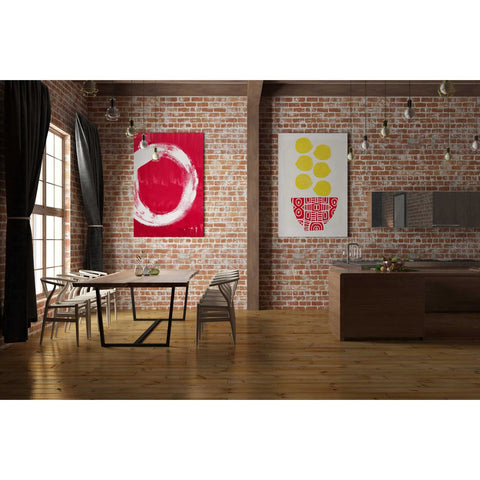 Image of 'Bowl of Lemons' by Linda Woods, Canvas Wall Art,26 x 34
