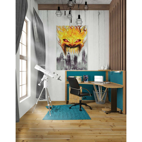 Image of 'Trial By Fire' by Michael StewArt, Canvas Wall Art,26 x 40