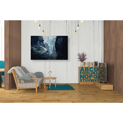 Image of 'Winter Ruins' by Jonathan Lam, Canvas Wall Art,26 x 40