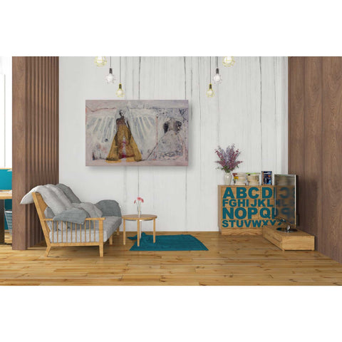 Image of 'THE BRIDAL GOWN' by DB Waterman, Giclee Canvas Wall Art
