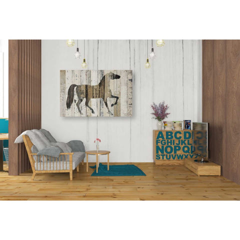 Image of 'Dark Horse' by Michael Mullan, Canvas Wall Art,40 x 26