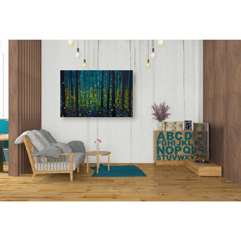 Image of 'FIREFLIES' by DB Waterman, Giclee Canvas Wall Art