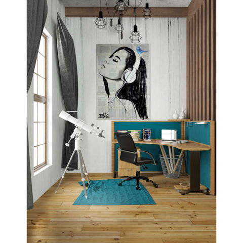 Image of 'Big Audio' by Loui Jover, Canvas Wall Art,26 x 40
