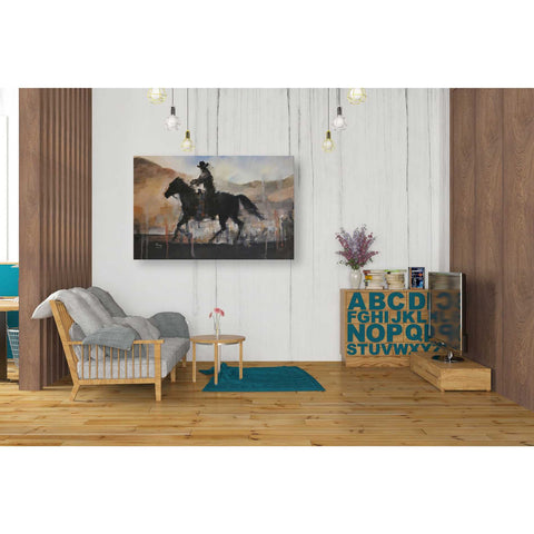 Image of 'The Chase' by Oscar Alvarez Pardo, Canvas Wall Art,26 x 40