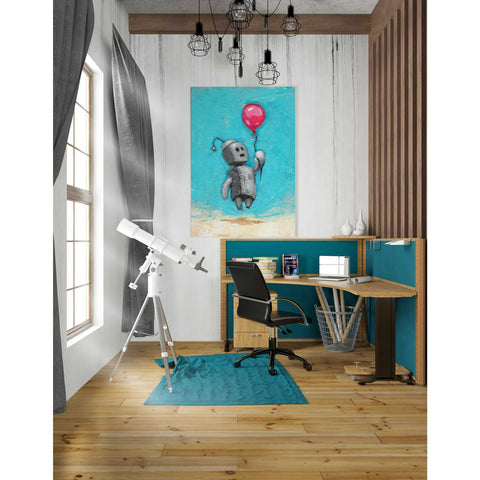 Image of 'Bot Balloon' by Craig Snodgrass, Canvas Wall Art,26 x 40