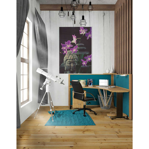 Image of 'Zen Purple Orchids' by Elena Ray Canvas Wall Art,26 x 40