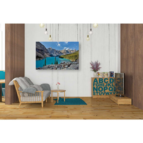 Image of 'Valley of the Ten Peaks,' Canvas Wall Art,26 x 40