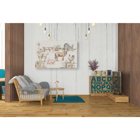 Image of 'Farm Friends XIII' by Lisa Audit, Canvas Wall Art,,26 x 40
