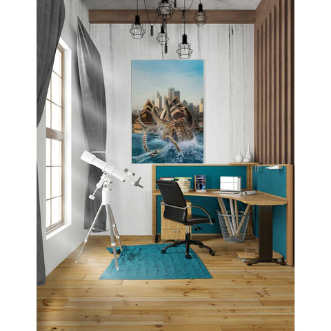 Image of 'Catch of His Life' Canvas Wall Art,26 x 40