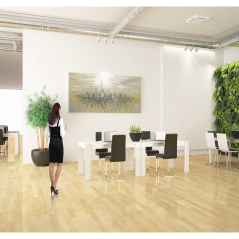 Image of 'Manhattan Fog' by Silvia Vassileva, Canvas Wall Art,30 x 60