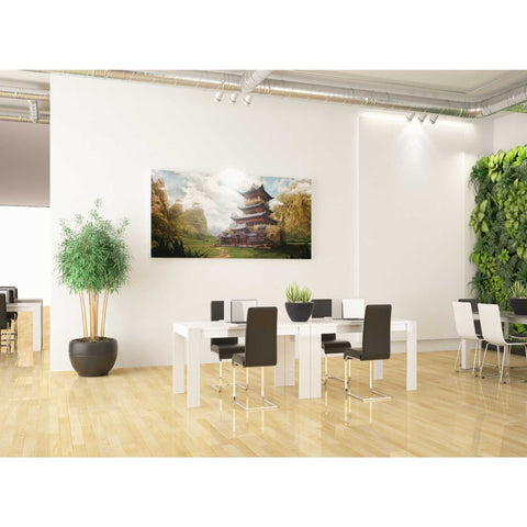 Image of 'Hidden Temple' by Jonathan Lam, Giclee Canvas Wall Art