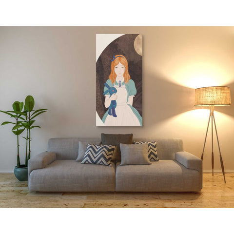 Image of 'Alice' by Sai Tamiya, Canvas Wall Art,30 x 60