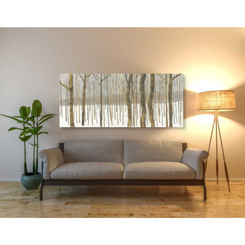 Image of 'Woods in Winter Gold' by Kathrine Lovell, Canvas Wall Art,60 x 30