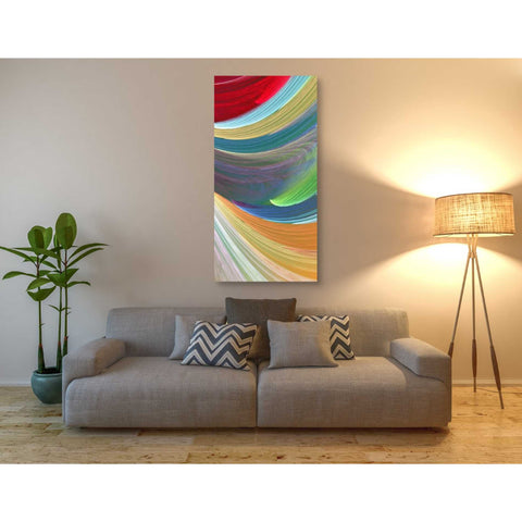 Image of 'Wind Waves III' by James Burghardt Giclee Canvas Wall Art