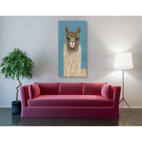Image of 'Llama Specs IV' by Victoria Borges Canvas Wall Art,20 x 24