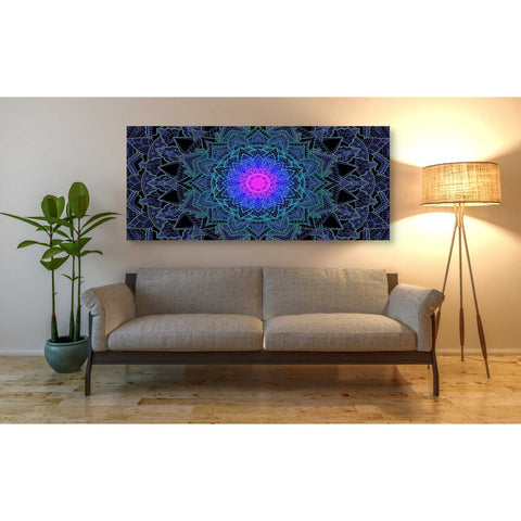 Image of 'Mandala Love' by Cameron Gray, Canvas Wall Art,60 x 30