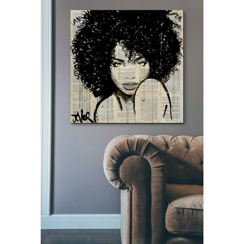 Image of 'Angel' by Loui Jover, Canvas Wall Art,37 x 37