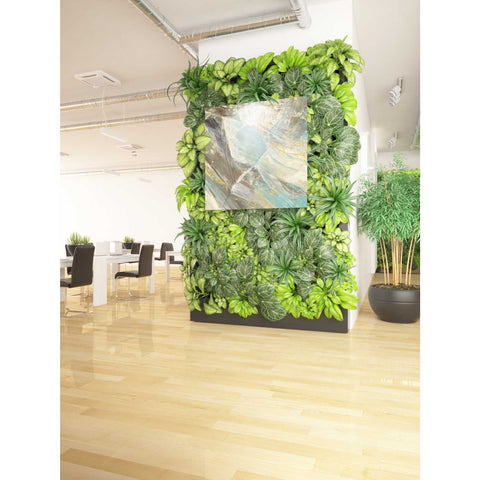 Image of 'Blue Water I' by Albena Hristova, Canvas Wall Art,37 x 37