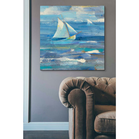 Image of 'Ocean Sail V.2 Sq' by Albena Hristova, Canvas Wall Art,37 x 37