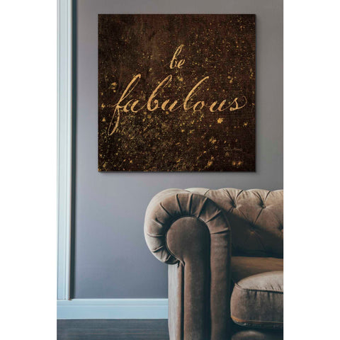 Image of 'Shoe Fetish Quotes I' by Emily Adams, Canvas Wall Art,37 x 37