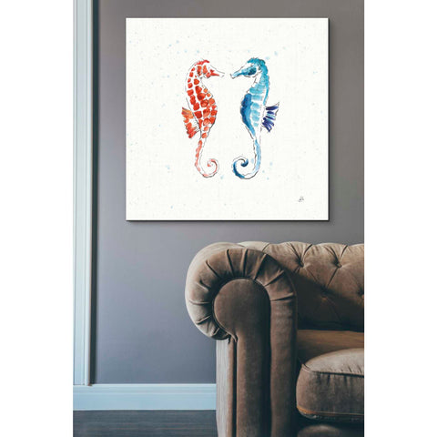 Image of 'Maritime IX' by Daphne Brissonet, Canvas Wall Art,37 x 37