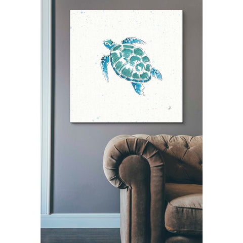 Image of 'Maritime VII' by Daphne Brissonet, Canvas Wall Art,37 x 37