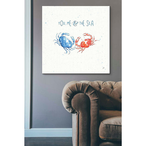 Image of 'Maritime V' by Daphne Brissonet, Canvas Wall Art,37 x 37