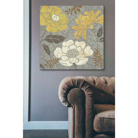 Image of 'Morning Tones Gold II' by Daphne Brissonet, Canvas Wall Art,37 x 37