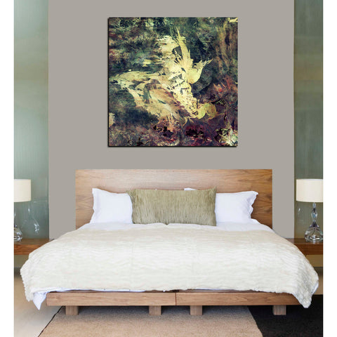 Image of 'Earth As Art: Sandy Scars' Canvas Wall Art,37 x 37