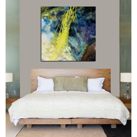 Image of 'Earth As Art: Saharan Abstract' Canvas Wall Art,37 x 37